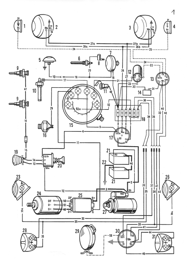 Schaltplan Fendt - Wiring Diagram