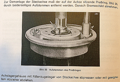 Anleitung: Ausbau des Diffentialsperrhebel am Porsche Diesel Standard Star/Export