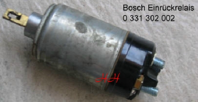 BOSCH Einrckrelais fr Oldtimer Traktoranlasser/ Starter